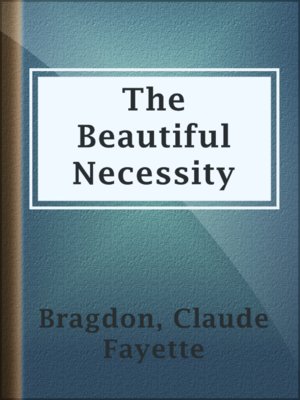 cover image of The Beautiful Necessity